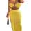 Thumbnail: Two-piece tube top skirt set