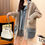 Thumbnail: Denim stitch cardigan 