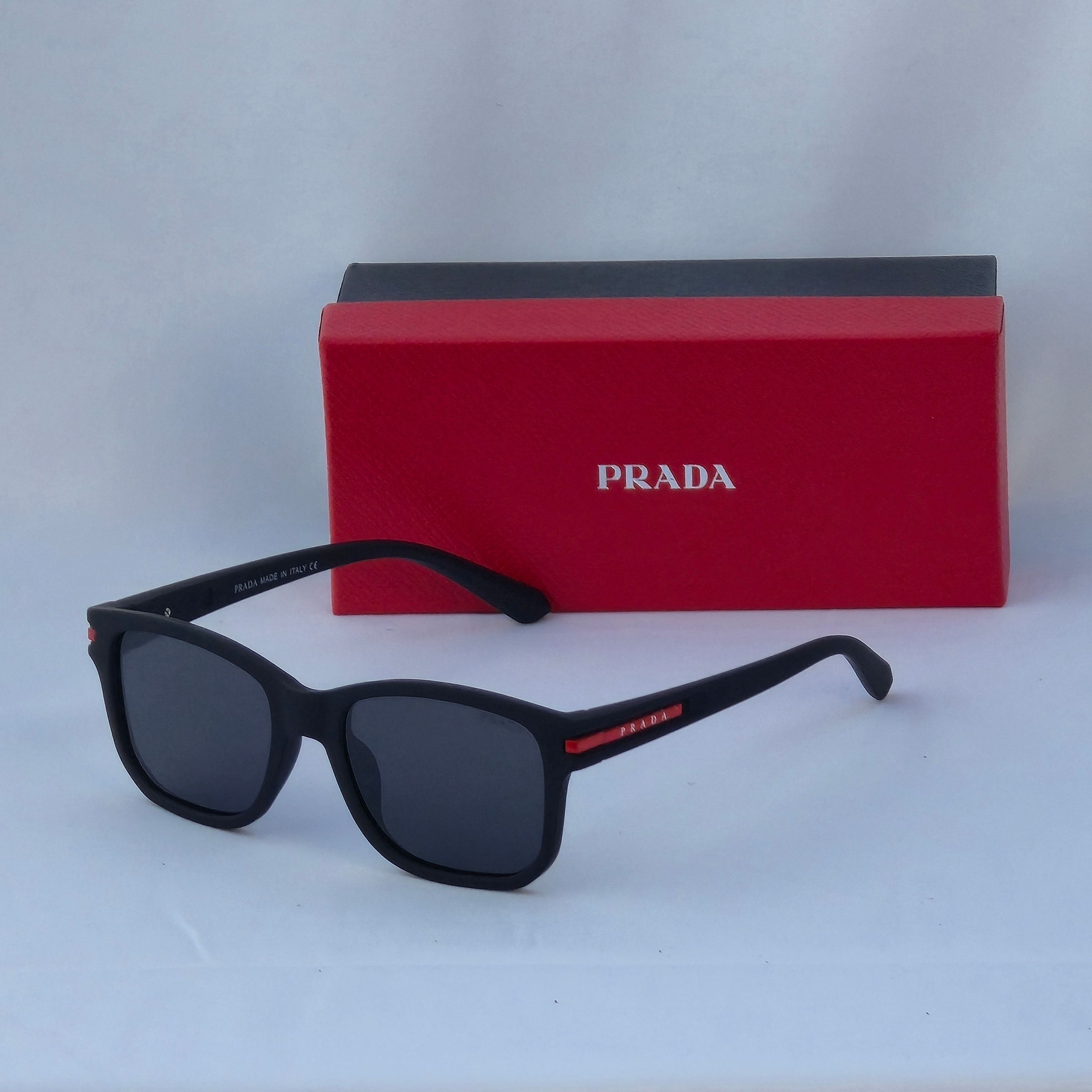 Prad Sunglasses Black & Red