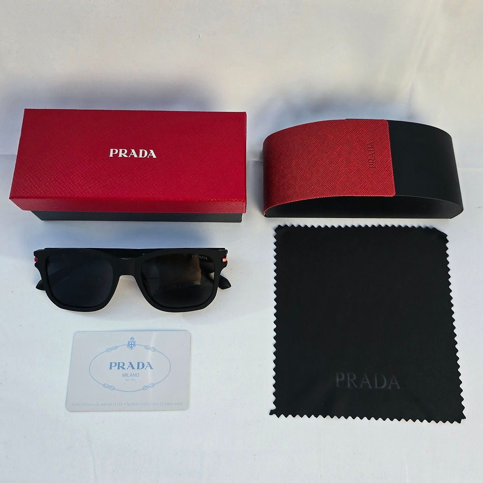 Thumbnail: Prad Sunglasses Black & Red