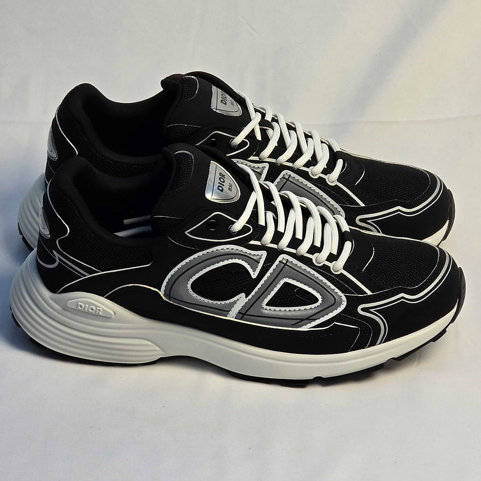 Thumbnail: Dor B30 Black & White Shoes