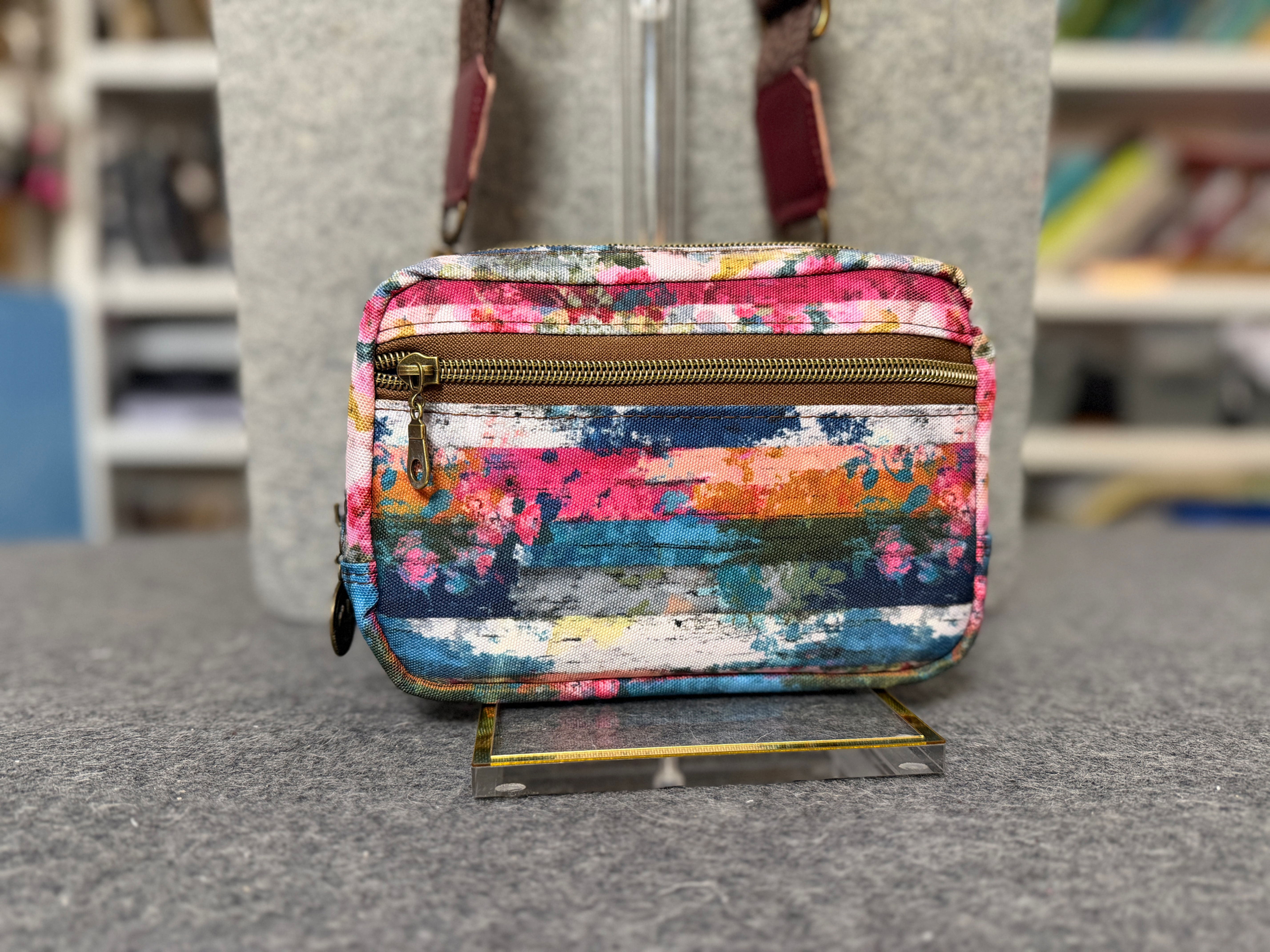 Watercolor Crossbody Sling