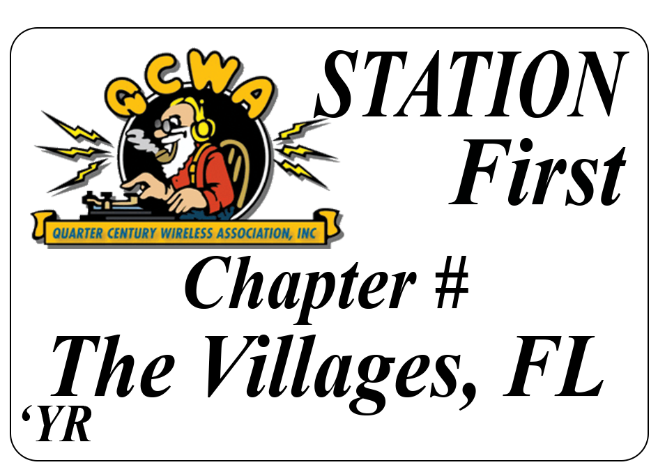 QCWA Radio Name Tag