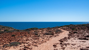 Ocean views from the Mushroom Rock Nature Trail