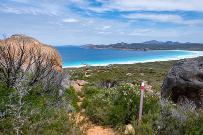 View of Lucky Bay from Mississippi Hill
