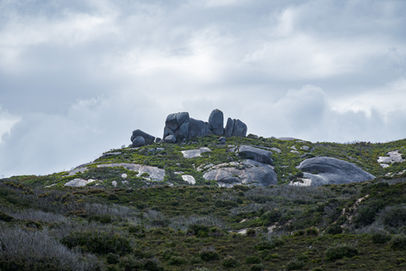 Granite boulders of Mount Hopkins