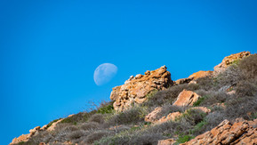 Moonrise over the Kalbarri Coastline