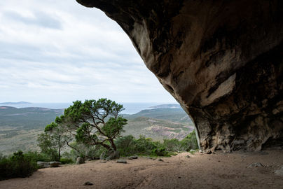 View from the Frenchman Peak Cave