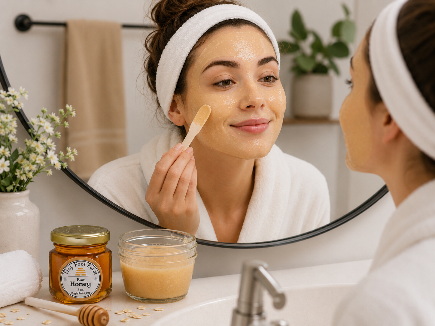 Goat Milk, Oatmeal and Honey Facemask