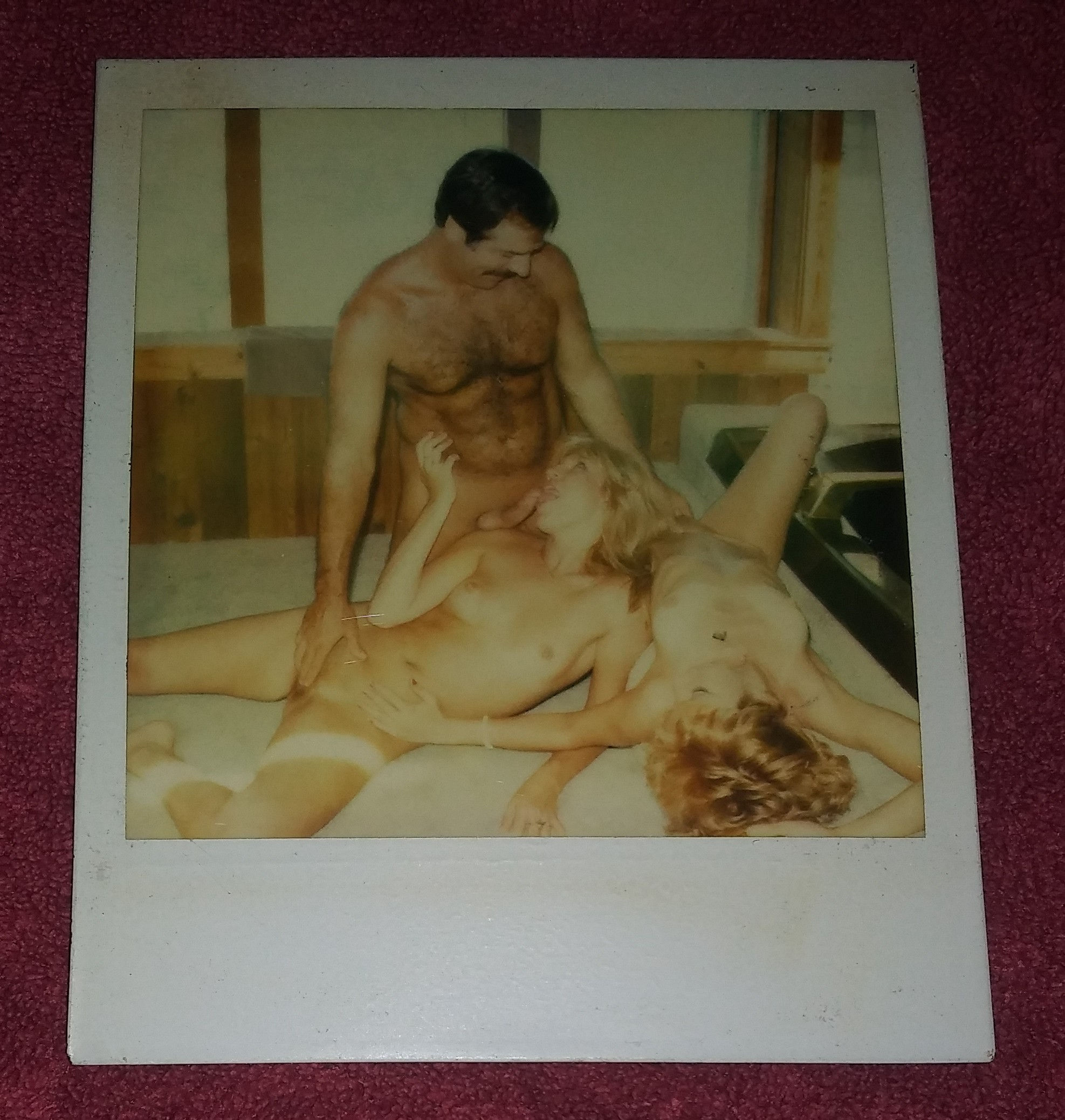 Vintage 1970's Amateur Polaroid Photo