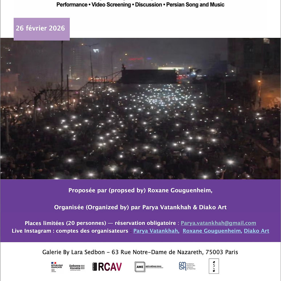 Voix oppressées - massacre, censure et résistance en Iran