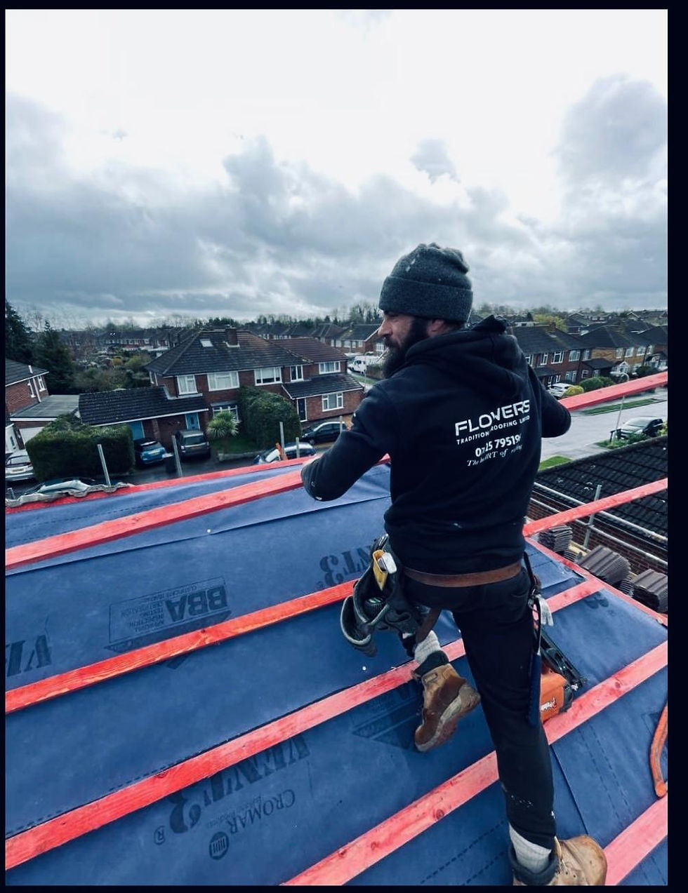 Flowers - Extension Basingstoke - replace with existing tiles