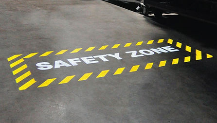 GOBO PROJECTED SAFETY SIGNS