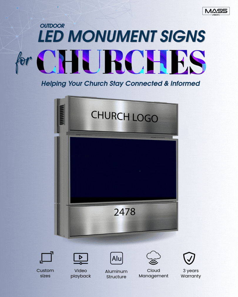 MassVision Outdoor LED Signs