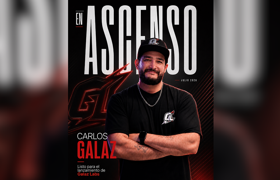 Carlos Galaz presenta Galaz Labs, una marca mexicana de suplementos, ropa deportiva y comunidad fitness que busca transformar la forma de entrenar.