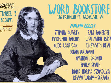 Reading at Brooklyn Book Festival 2018