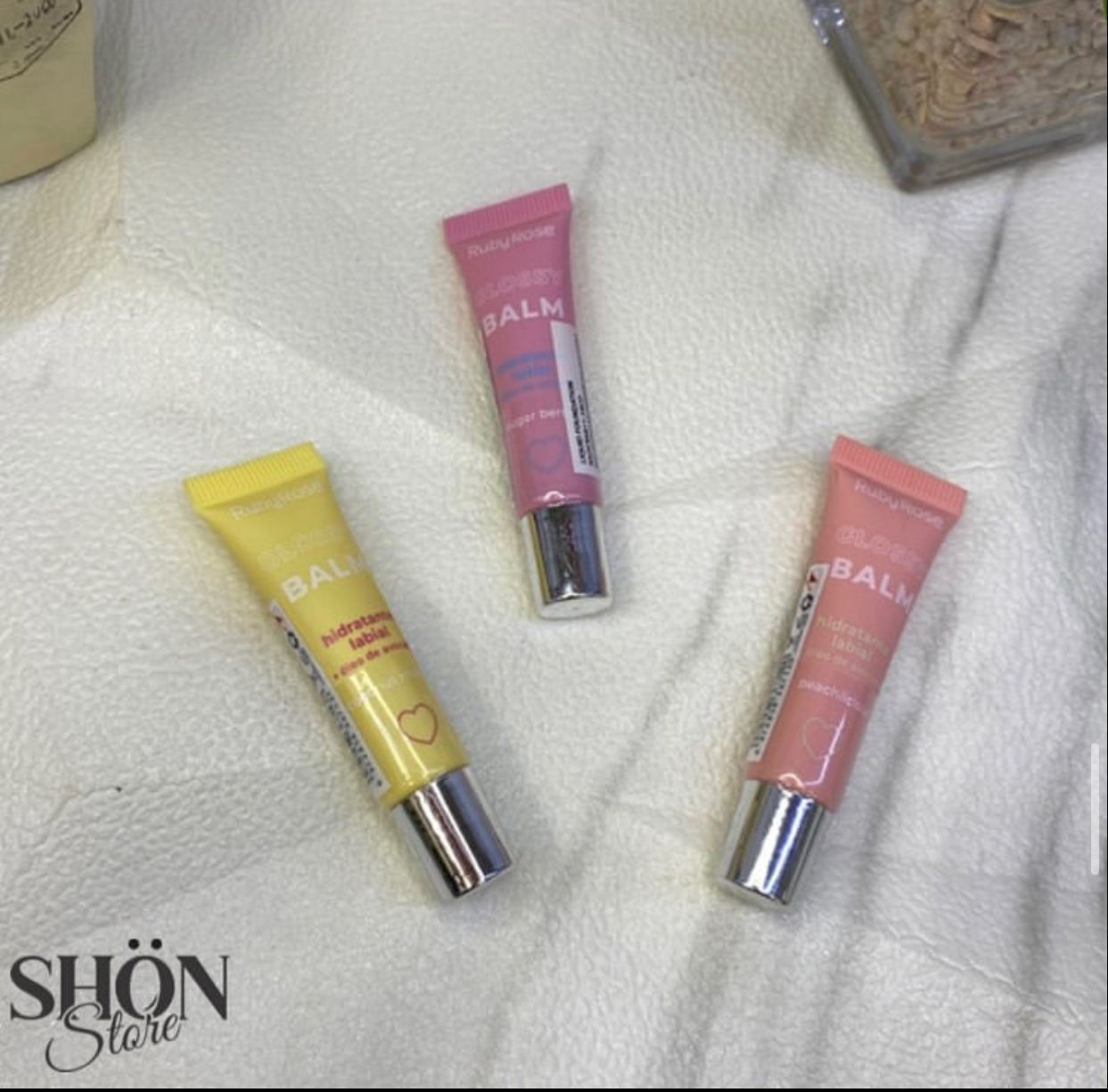 Glossy Balm - Ruby Rose