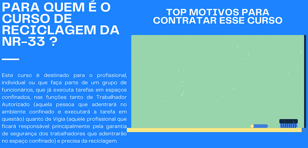 Curso Reciclagem NR 33 - Espaço Confinado — imagem 6