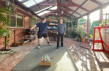 home-made ring toss