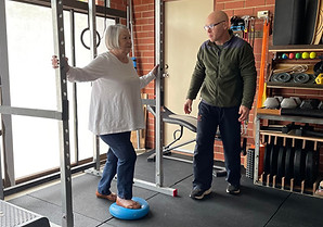 Ben training someone rehab