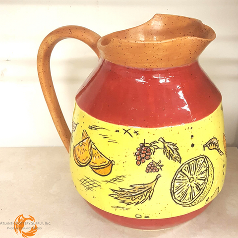 pottery pitcher