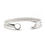 Thumbnail: Sterling Silver Heavy Vine Spanner Cuff Bracelet
