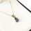Thumbnail: 9ct Gold 18" Tanzanite Necklace