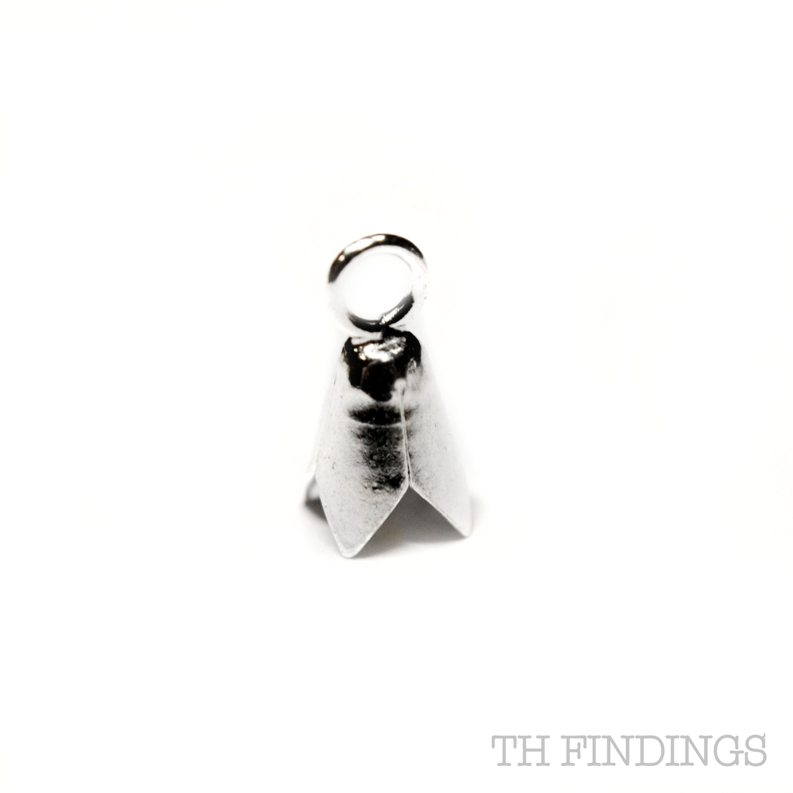 Sterling Silver 925 Large Bell Cup