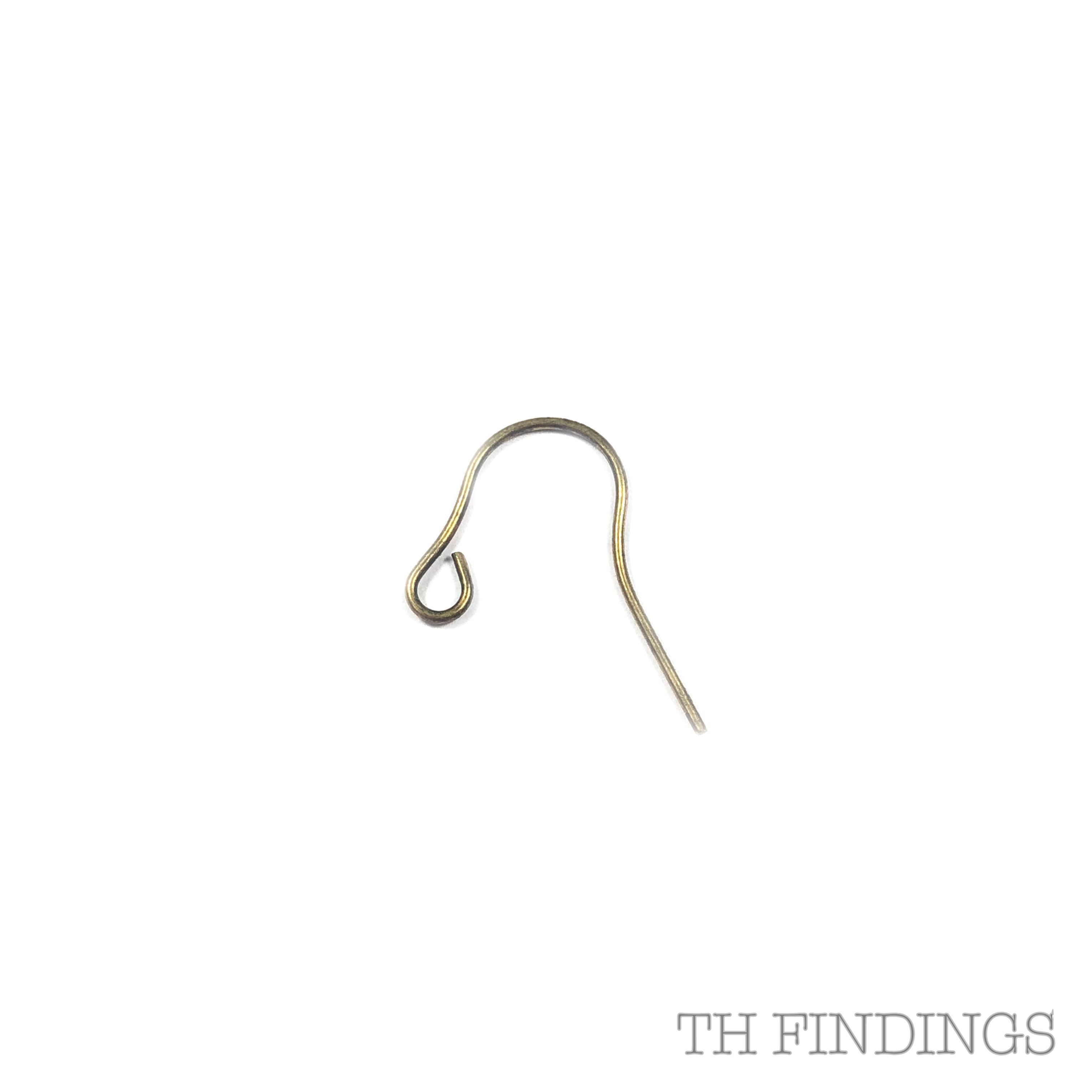Gold Plated Base Metal Small Simple Earwire