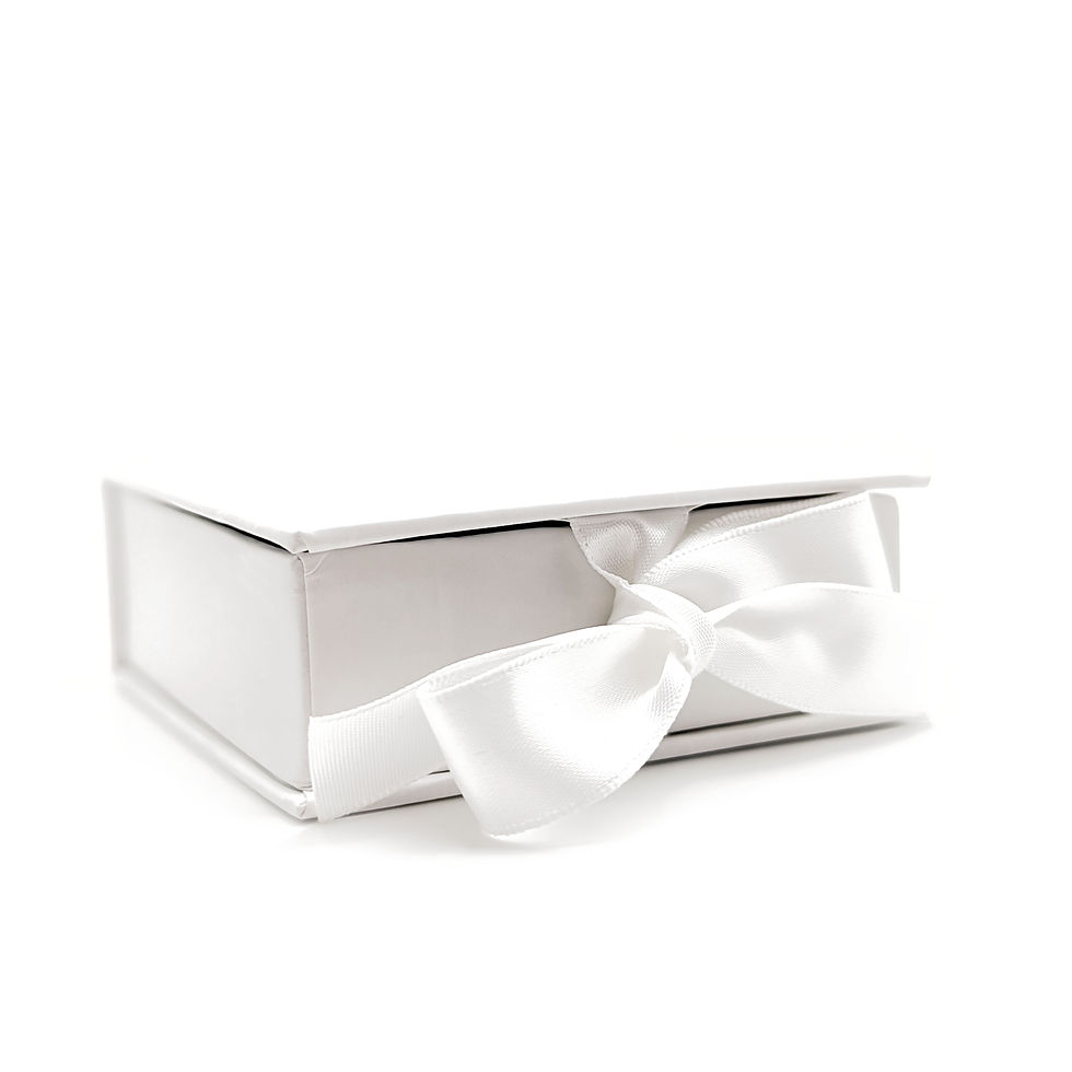Thumbnail: Premium White Ribbon Gift Box in Various Sizes