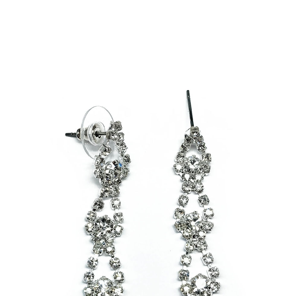 Thumbnail: Silver Plated CZ Studs