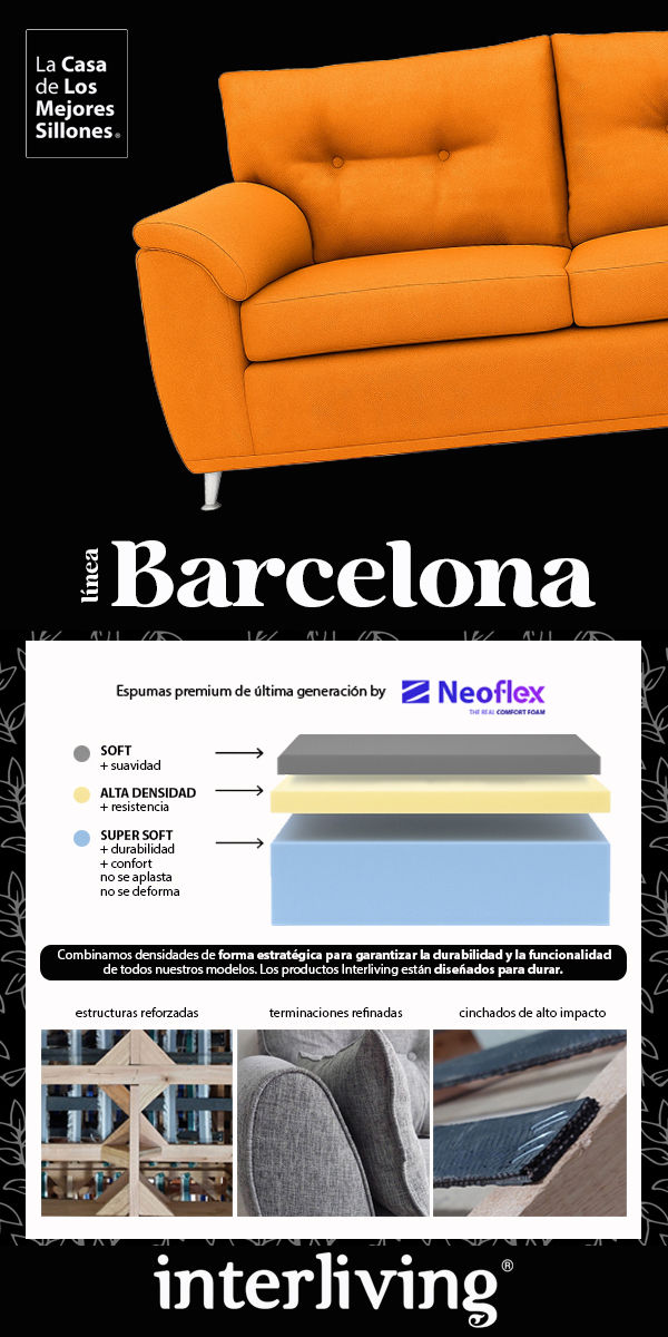 Miniatura: Sofá Barcelona 2 Cuerpos 1.80