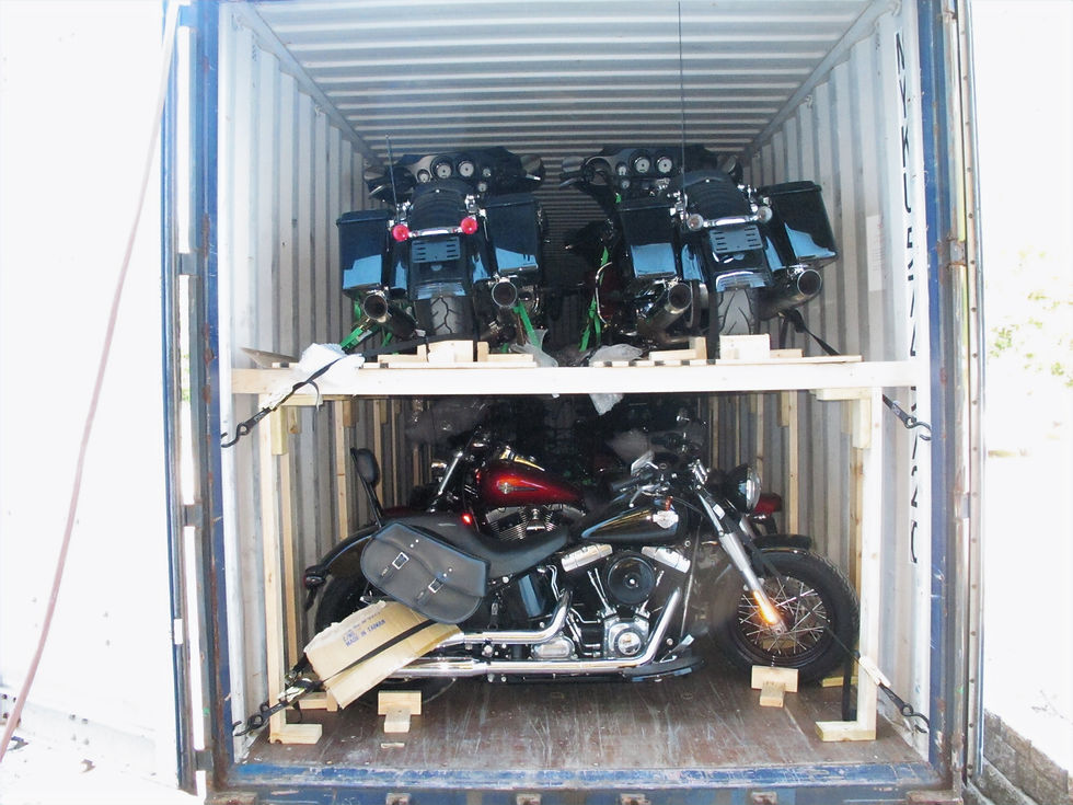 We don’t just ship motorcycles—