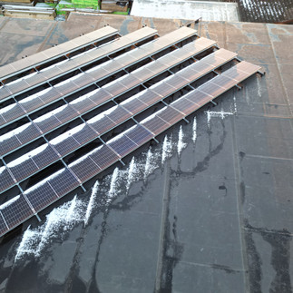 a solar panel installation at the premises of Allen & Orr in Doncaster
