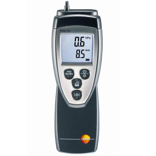 Testo 512 Differential Pressure Meter 0 To 2000hPa Omega Enviro