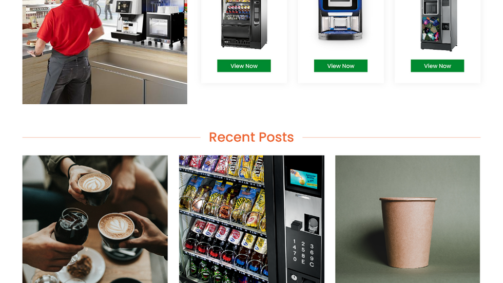Pepvend Website Design landing page