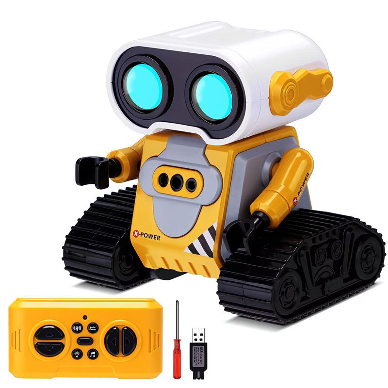 Thumbnail: Multifunctional Remote Control Robot with LED Lights Sensing Rechargeable 2.4GHz