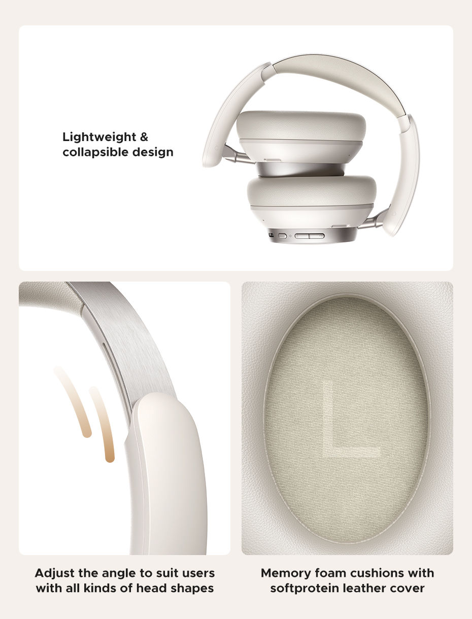 Thumbnail: UGREEN Studio Pro 48dB ANC Wireless Headphones Over Ear Bluetooth Earphones Acti
