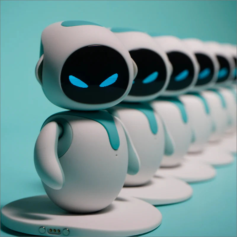 Thumbnail: Original Eilik Smart Robot Electronic Automation Ai Robot Emotional Interaction 