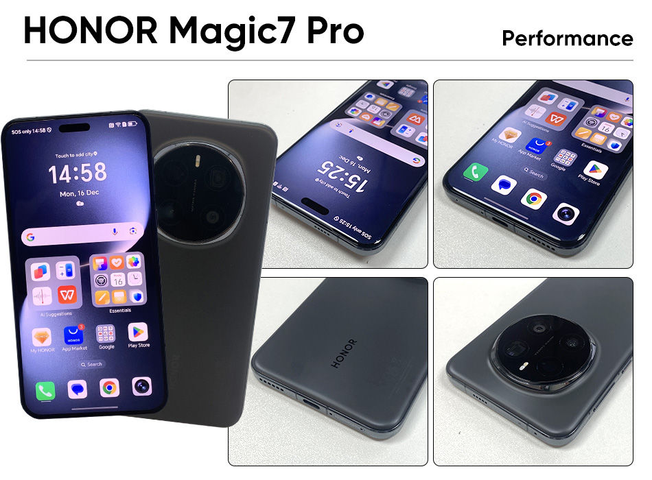 Thumbnail: HONOR Magic7 Pro 5G Global Version Snapdragon® 8 Elite 6.8" 120Hz OLED 50MP AI 