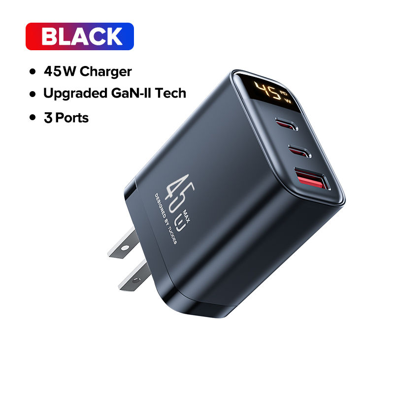 Thumbnail: Tuodes 65w GaN Charger PPS PD USB Type C Fast Charging QC4.0 Quick Charge For iP