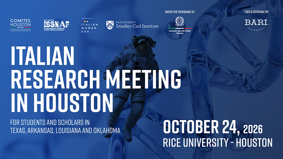 Italian Research Meeting in Houston
