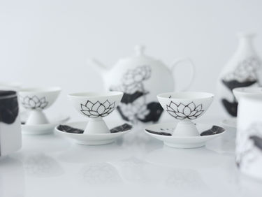 【 中里博彦×中里博恒 展 】より、焼締白磁 茶杯など