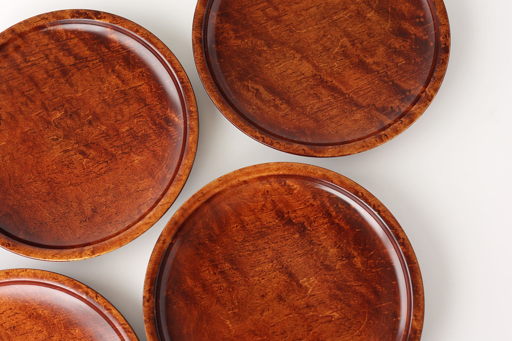 【極レア】90万円 林哲三 拭漆皿 家庭画報 盆 極レア】90万円 林哲三 拭漆皿 家庭画報 盆 極レア】90