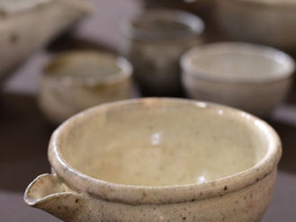 【八田亨 展】開催中、酒の器