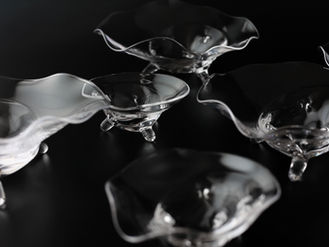 【 杉江智 -クリスタルガラスの器- 展 】、終了しました