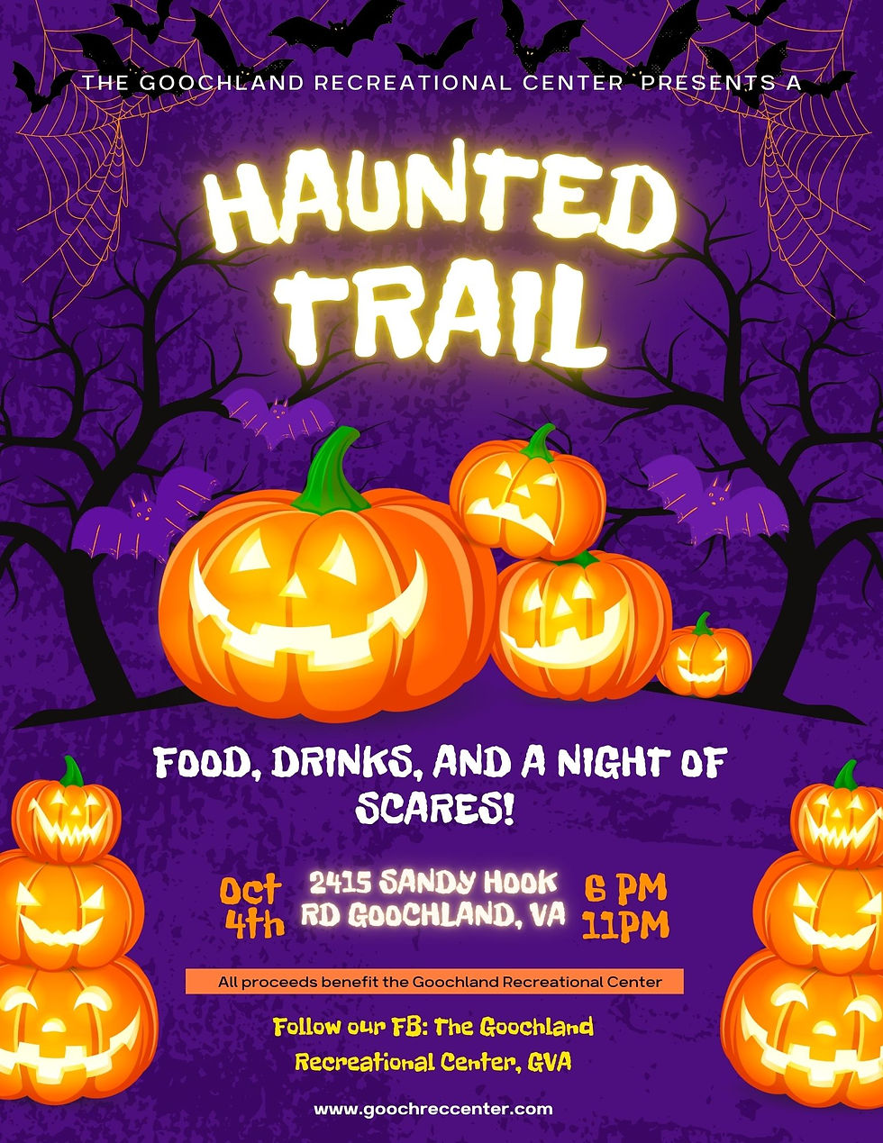 CANCELLED - HAUNTED TRAIL (Weather)