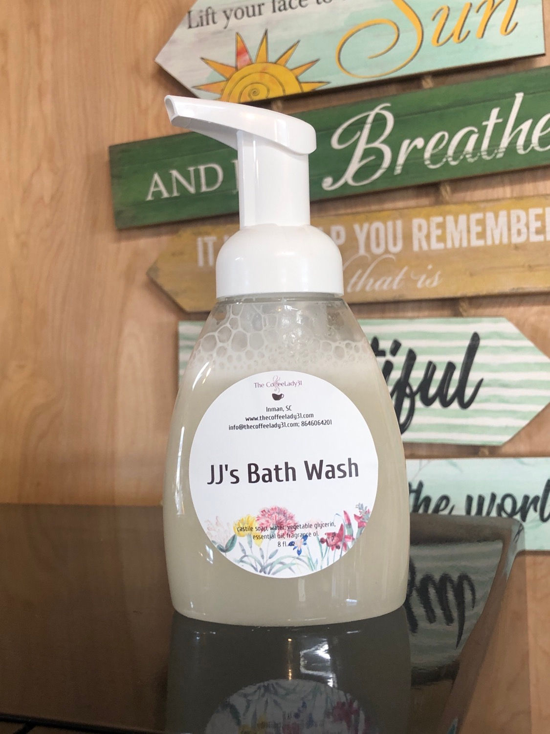 JJ's Foaming Bath Wash