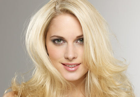 Blonde Model
