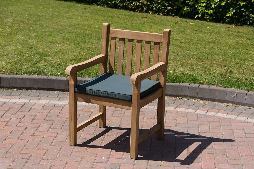 Thumbnail: Huxley Teak Garden Dining Armchair